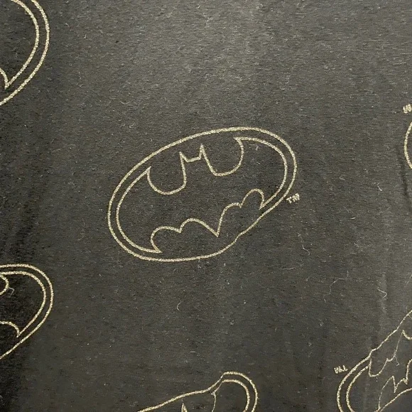 all over print AOP short sleeve Crewneck Batman symbol comics DC movie T-shirt - Picture 3 of 4